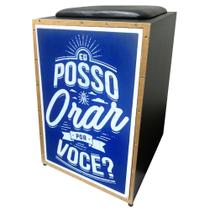Cajon Jaguar Acústico CJ1000 K2 COR029 Posso Orar Por Você