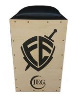 Cajon JEG Acústico Inclinado com Assento acolchoado