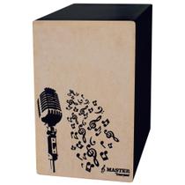 Cajon Master Elétrico Microfonado Liverpool