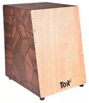 Cajon Nobre Tok Acústico Marrom/Natural Profissional