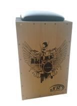 Cajon Profissional Inclinado Acústico SR Drums