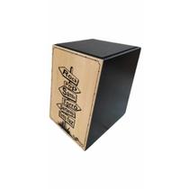 Cajon Spanking Acústico Preto 50cm Altura 40cm Largura