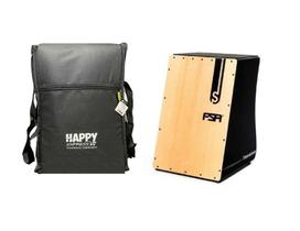 Cajon Standard FS2501 Preto Elétrico de Madeira c/ Capa