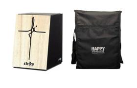 Cajon Strike Fe Sk4050 Acústico de Madeira Inclinado c/ capa
