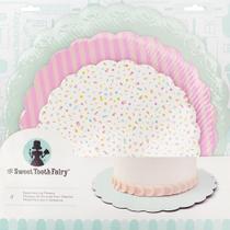 Cake Board - Cores Sortidas - Sweet Tooth Fairy - 3 Peças