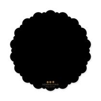 Cake Board Dalia MDF Preto - 01 unidade - Sonho Fino - Rizzo Cake Board Dalia MDF Preto - 01 unidade - Sonho Fino - Rizzo