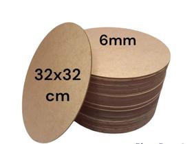 Cake Board Em Mdf Ideal Para Bolos Tamanhos (32cm/32cm/6mm) - ACB TORNEADOS