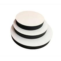 Cake Board Liso Em Mdf 6mm Redondo 22Cm Branco Cake Board Liso Em Mdf 6mm Redondo 22Cm Branco