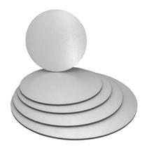 Cake Board Liso Em Mdf 6mm Redondo 27 Cm Branco Cake Board Liso Em Mdf 6mm Redondo 27 Cm Branco