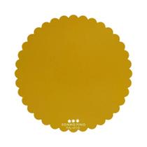 Cake Board Margarida MDF Dourado - 01 unidade - Sonho Fino - Rizzo