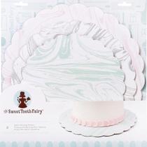 Cake Board - Mármore - Sweet Tooth Fairy - 3 Peças