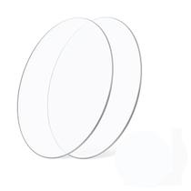 Cake Board Mini Porta Copo Transparente 9 cm 3 mm Acrilico 10 Unidades