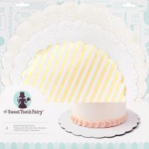 Cake Board - Ouro - Sweet Tooth Fairy - 3 Peças