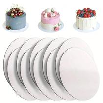 Cake Board Prato Bolo Cakeboard Branco 24Cm (10 Unid)