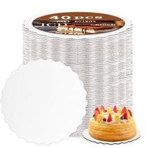 Cake Boards JCD 6 White Wave Round 15 cm, pacote com 40