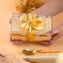 Cake Box Caixa de Acrílico Transparente Sobremesa 1500ml