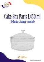 Cake Box Paris 1.450 ml redonda c/tampa 01 unidade - LSC - bolos, tortas, sobremesas, doces (14221) Cake Box Paris 1.450 ml redonda c/tampa 01 unidade - LSC - bolos, tortas, sobremesas, doces (14221)