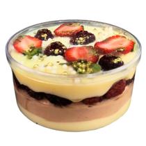 Cake Box Redonda 375ml Bolo Sobremesa Doces Festa