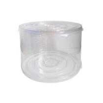 CAKE COVER TRANSPARENTE 10x10CM PCT C/ 05 UNIDADES - FLIP CAKE COVER TRANSPARENTE 10x10CM PCT C/ 05 UNIDADES - FLIP