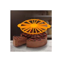 Cake Cutter Portioner Cake Pastry 10-12 porções de laranja Cake Cutter Portioner Cake Pastry 10-12 porções de laranja