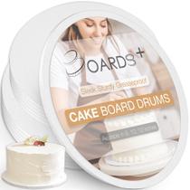 Cake Drum BOARDS, finas de 0,25 cm, pacote com 20, 8 e 10 polegadas, resistentes Cake Drum BOARDS, finas de 0,25 cm, pacote com 20, 8 e 10 polegadas, resistentes
