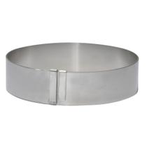 Cake Frame De Buyer Round Expansível 4,5-35,5 cm de Altura 4,5 cm
