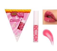 Cake Gloss Merengue Super Poderes Lábios Hidratados, Brilho Intenso e Efeito Espelhado 3,5ml