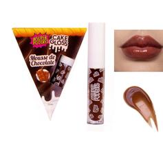 Cake Gloss Mousse de Chocolate Super Poderes Brilho, Hidratação e Lábios Irresistíveis 3,5ml Cake Gloss Mousse de Chocolate Super Poderes Brilho, Hidratação e Lábios Irresistíveis 3,5ml