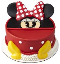 Cake Topper DecoSet Disney's Minnie Mouse Creations, 6 peças