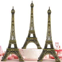 Cake Topper Shimeyao Eiffel Tower 25 cm, decoração de Paris (3 unidades)