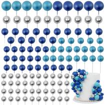 Cake Toppers Acmee 115 peças, mini balão, bola de espuma, decoração de bolo