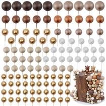 Cake Toppers Acmee 115 peças, mini balão, bola de espuma, tema marrom