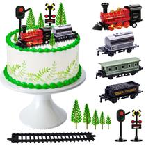 Cake Toppers MEMOVAN Train Cake Decorations 13 unidades para crianças