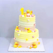 Cake Toppers Rubber Duck Yellow Duckie 22 unidades BACH AND BOUJEE