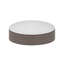 Cakeboard Kit 10 MDF Base Para Bolo Confeitaria Tabuleiro 3mm