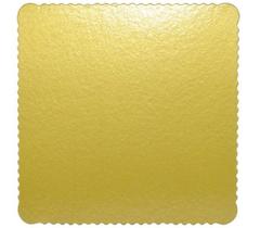 Cakeboard Quad Ouro 24x24cm Ultrafest