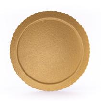 Cakeboard Redondo Ouro 15cm Ultrafest Cakeboard Redondo Ouro 15cm Ultrafest