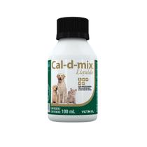 Cal-D-Mix Suplemento Líquido Vetnil - 100 mL