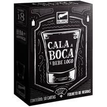 Cala a Boca e Bebe Logo Buró Jogo De Cartas Party Game