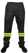 Calça 100 % algodão Brim refletiva Calça 100 % algodão Brim refletiva