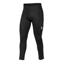 Calça 3D Compress TD Preto Masculino com Bolso Externo