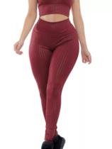 Calça 3D Legging Suplex Feminina Academia