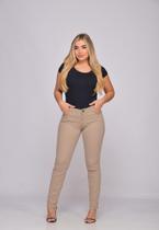 Calça 7831 Bege Skinny Bella Canvas F075