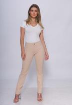 Calça 7831 Creme Claro Skinny F075