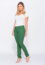 Calça 7831 Verde Folha Skinny