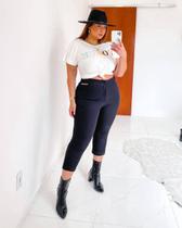 Calça Abertura Bellah Curves - Caramelo Calça Abertura Bellah Curves - Caramelo