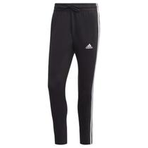 Calça Adidas Essentials 3 Listras Afunilada Masculino - Preto e Branco