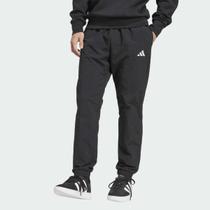 Calça Adidas Essentials SL WV Preta e Branca Calça Adidas Essentials SL WV Preta e Branca