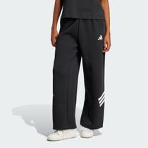 Calça Adidas Future Icon 3 Listras Feminina Preta e Branco
