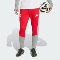 Calça Adidas Internacional Treino e Viagem 2026 Vermelha e Cinza Calça Adidas Internacional Treino e Viagem 2026 Vermelha e Cinza